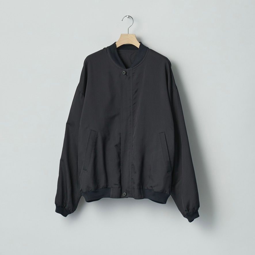 【残り一点】Silk Cupro Twill Light Flight Jacket