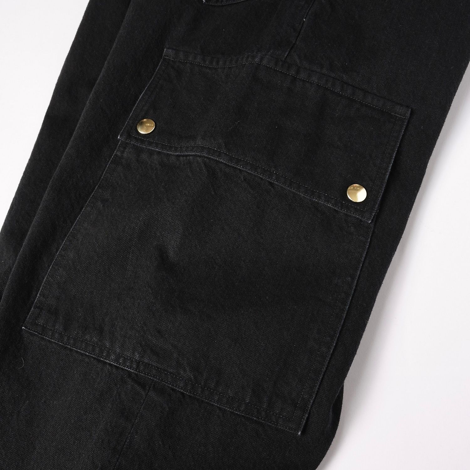 【残り一点】Cargo Extra Wide Denim Pants with Long Belt