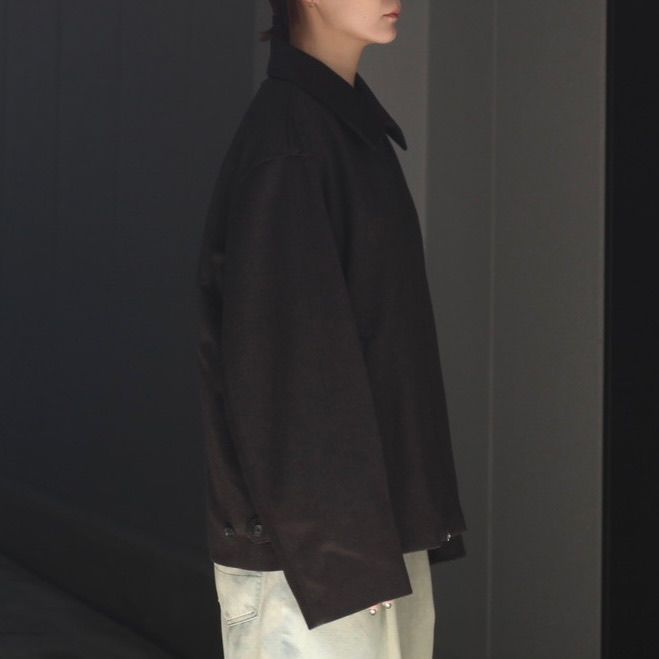 【残り一点】Pure Cashmere Zip Short Jacket
