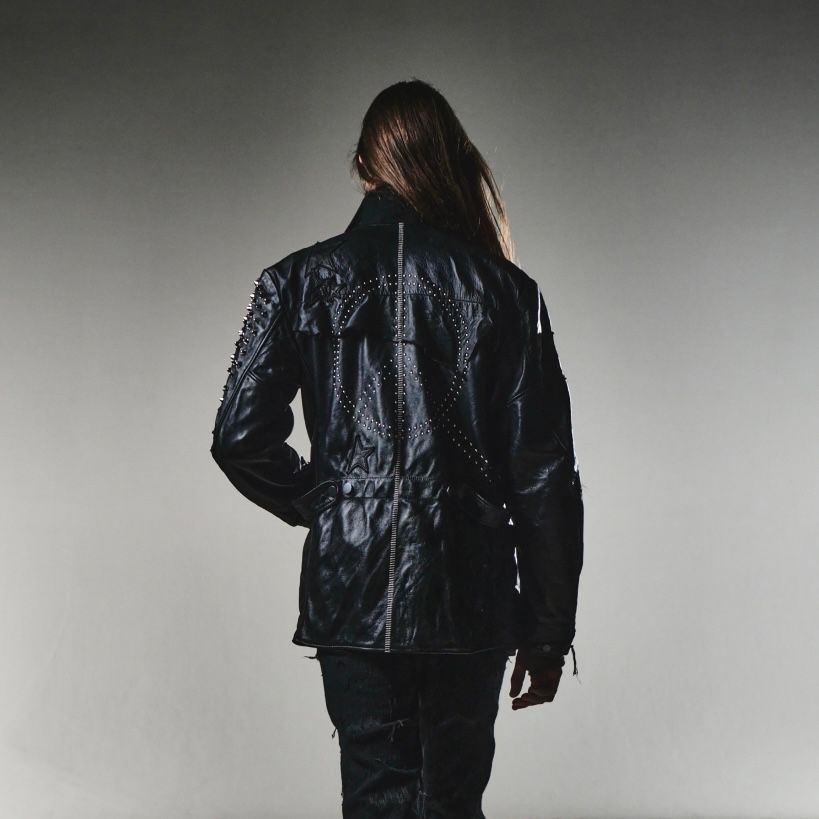 【残り一点】Rustic Edged Car Coat With Attitude(BROWN CORE)