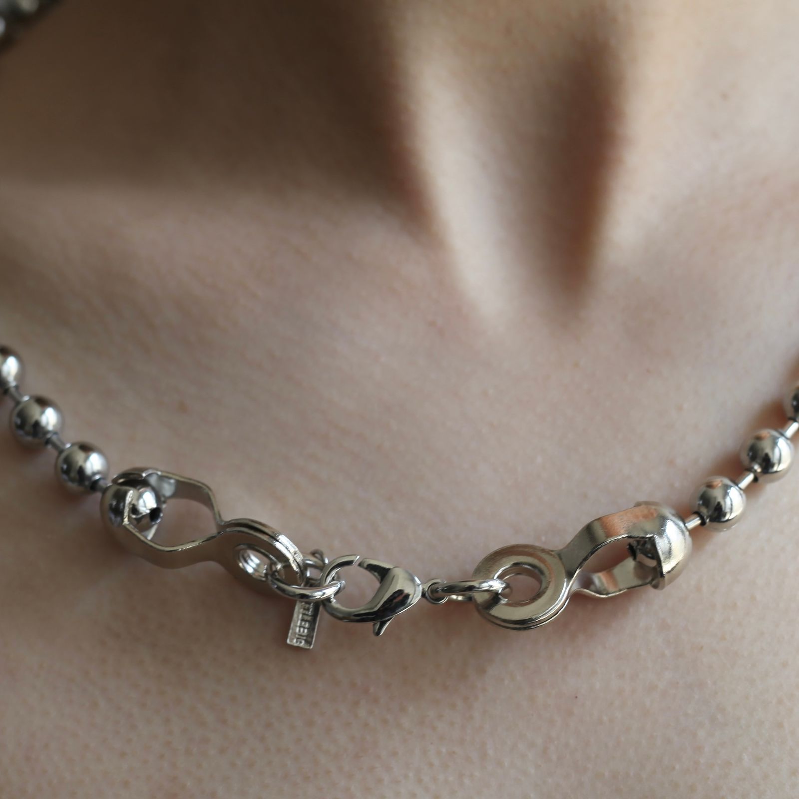 【残り一点】Ball Chain Necklace(SILVER)