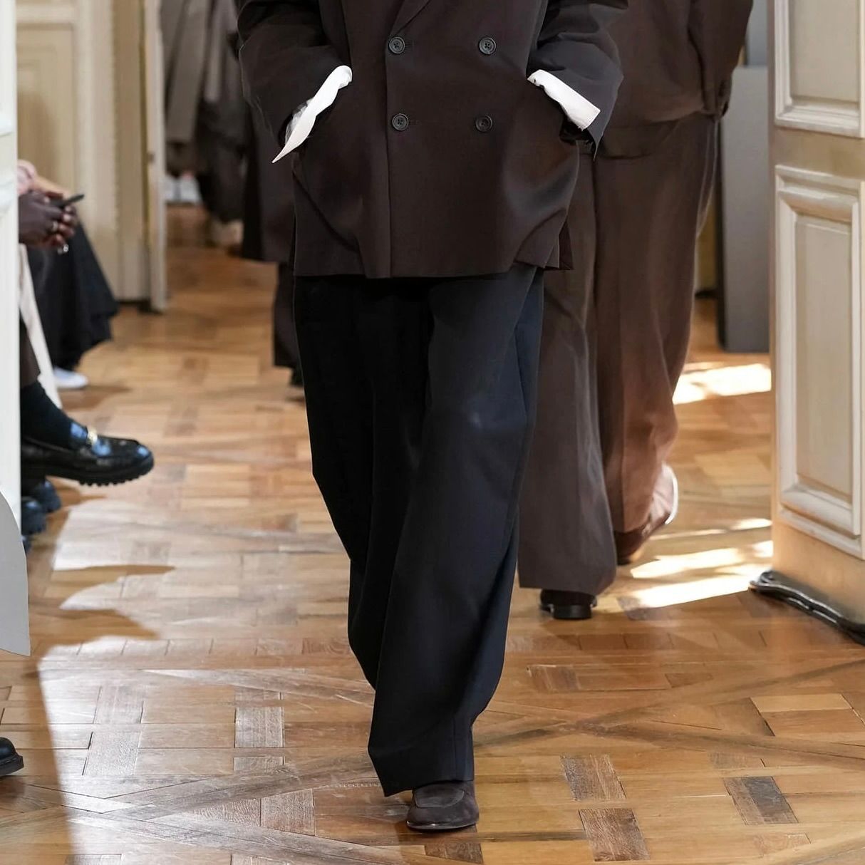 【残り一点】Double Weave Cotton Round Pants