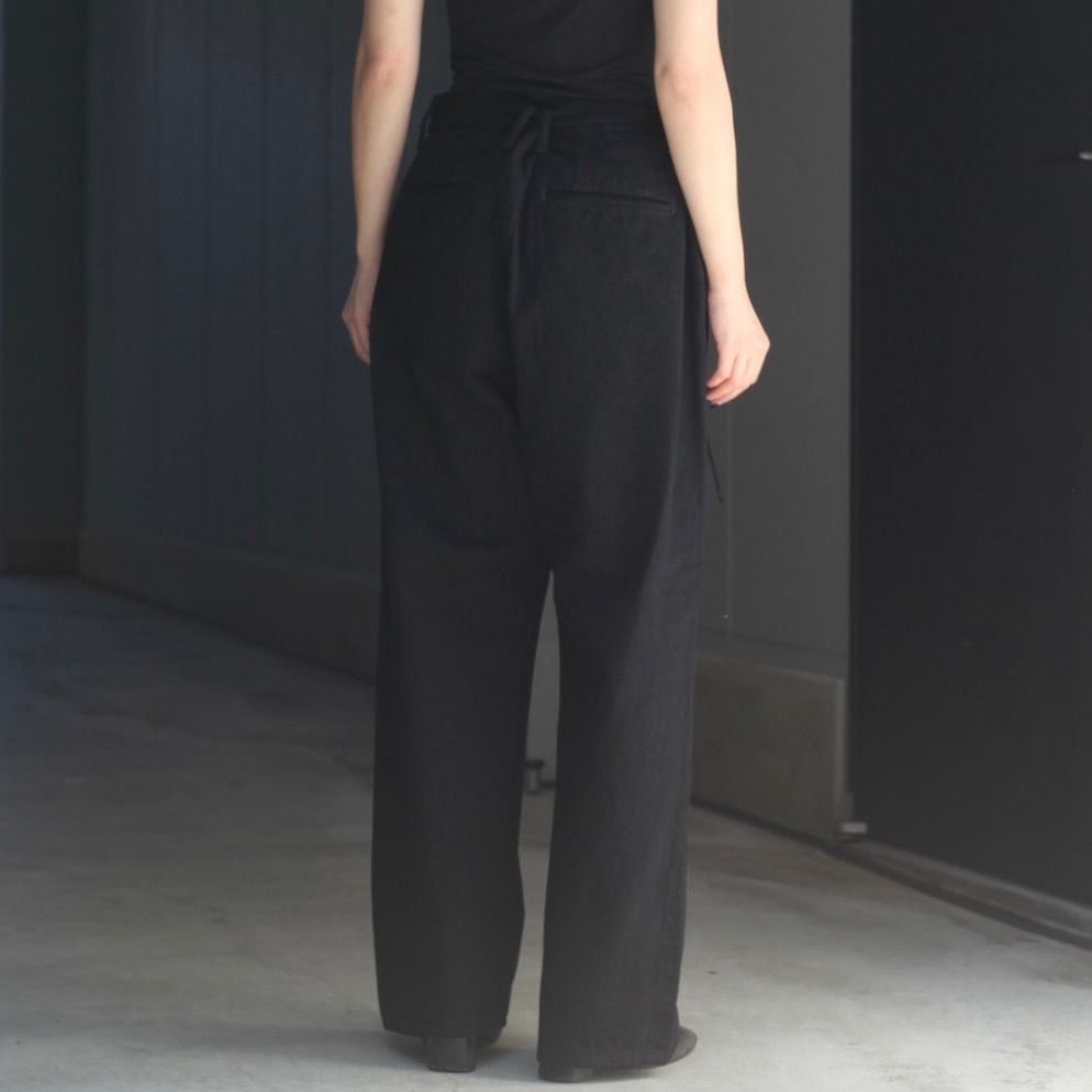 【残り一点】Belted Trousers(ONE WASH)