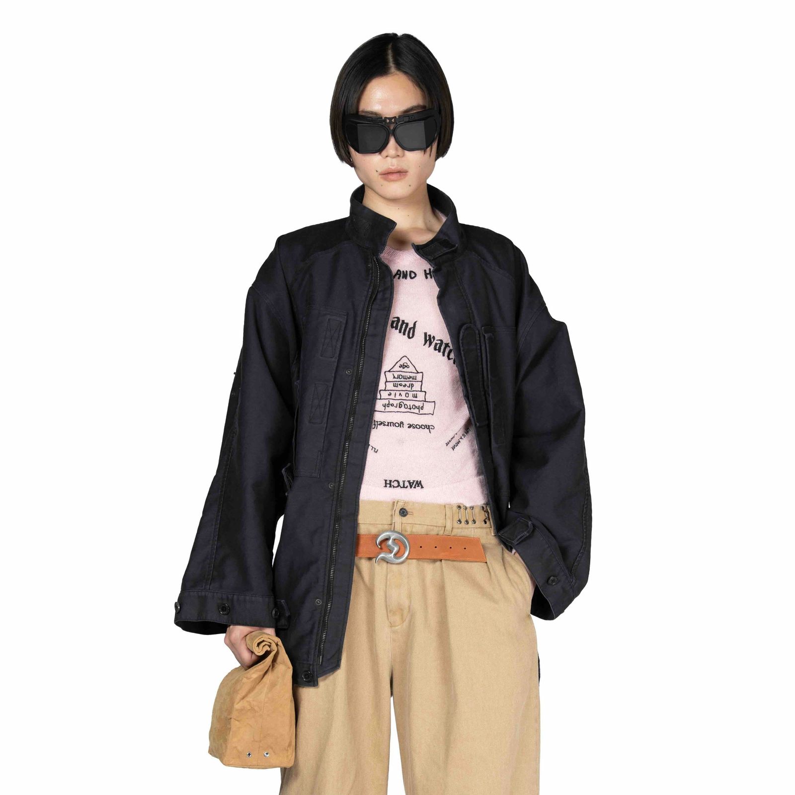 【残り一点】"Inception" Big-Sleeve Mole Skin JKT