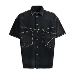 【残り一点】Suicide Studs Denim Shirt