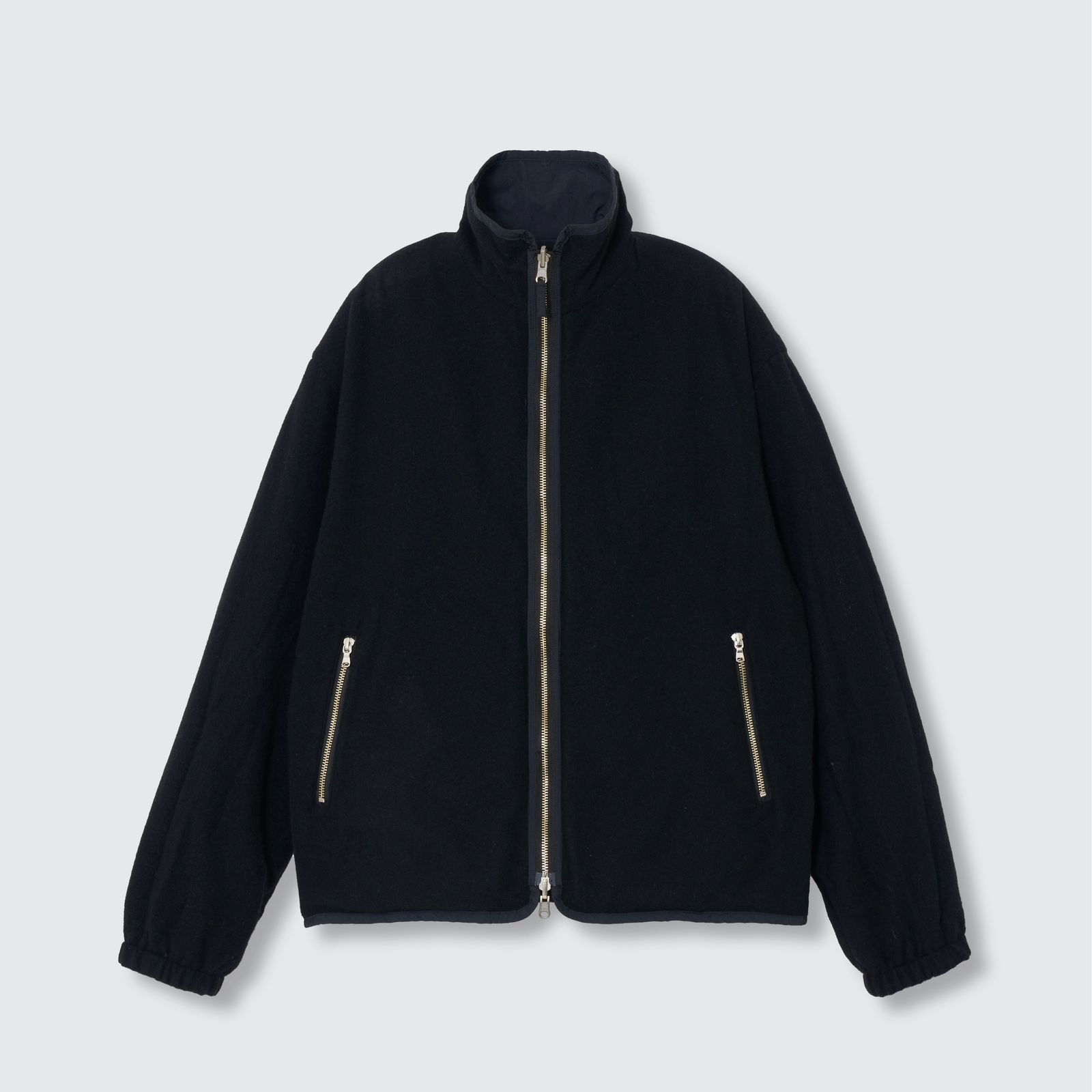 【残り一点】Wool Cashmere Fleece Reversible Blouson