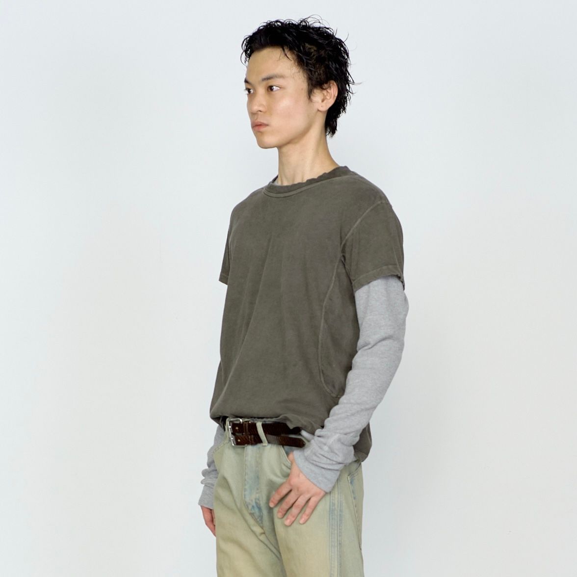 【残り一点】Panneld Half Sleeve T-Shirt