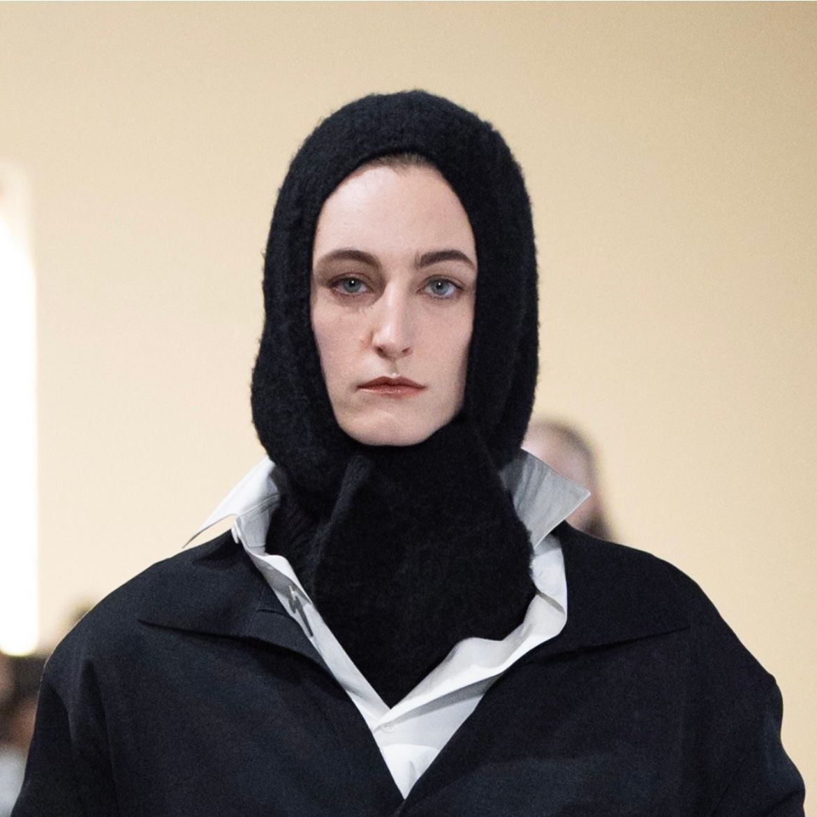 【残りわずか】Wool/Alpaca Milled Knit Balaclava