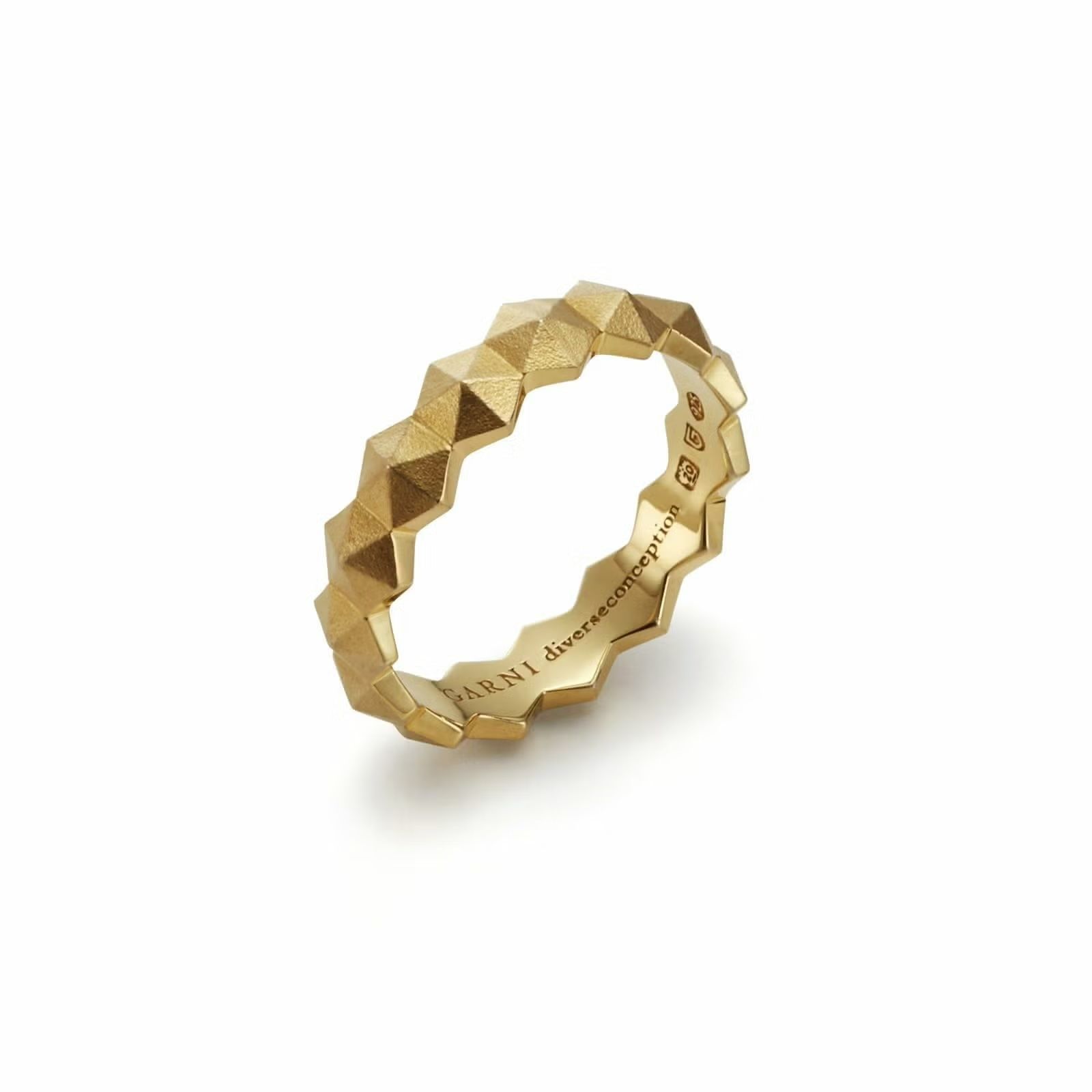 【お取り寄せ注文可能】Honeycomb Studs Ring S