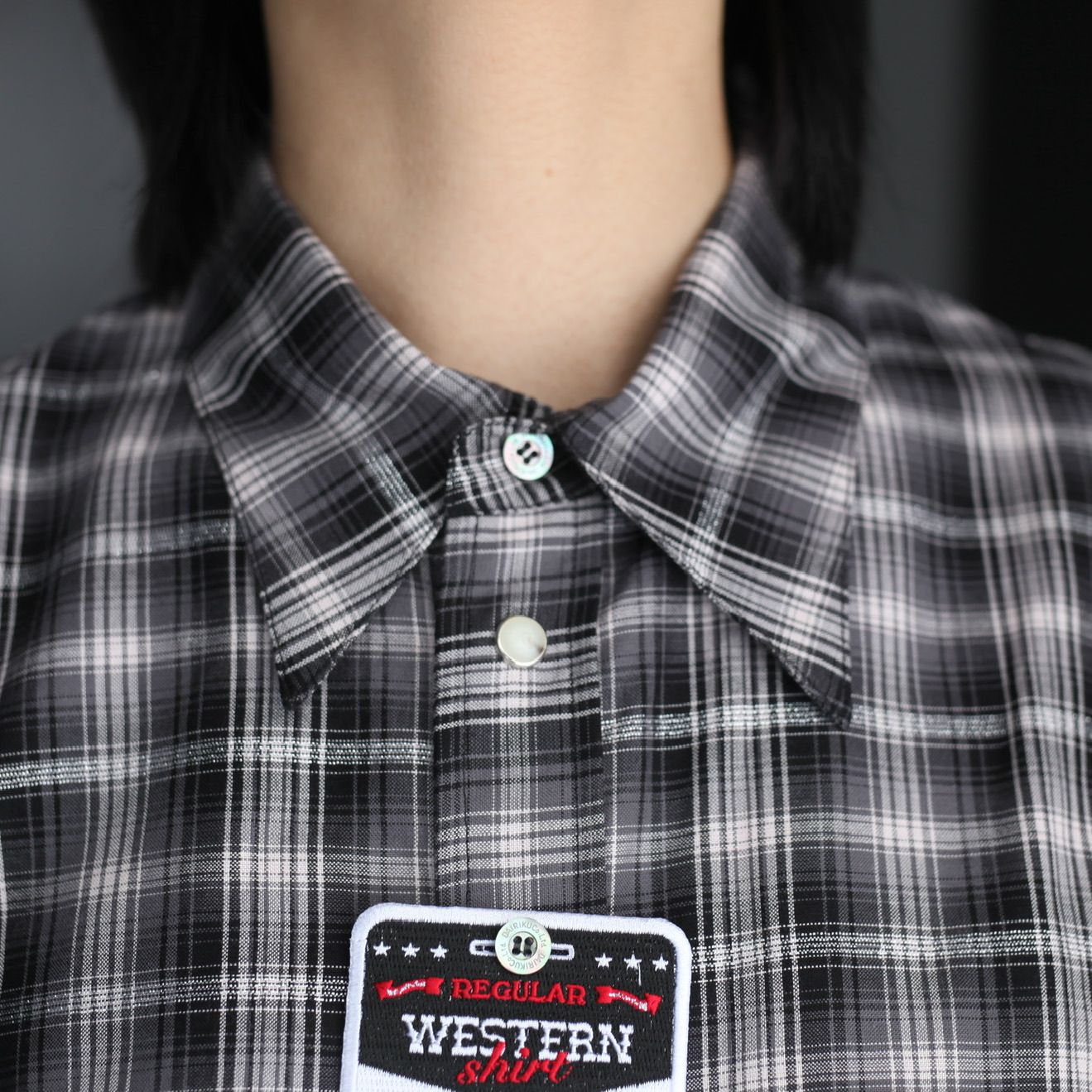 DAIRIKU - 【残り一点】Check Western Over Shirt | ACRMTSM ONLINE STORE