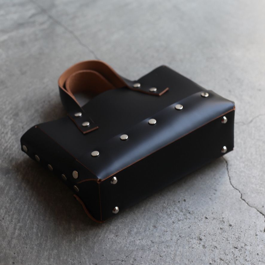 【次回入荷9月下旬予定】Assemble Rectangle Bag_S(BLACK)