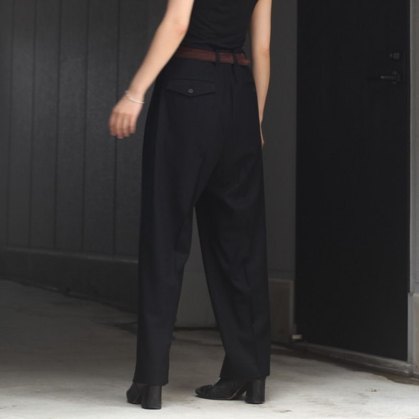 stein EX Wide Tapered Trousers - パンツ