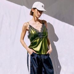【残り一点】Metallic Lace Camisole