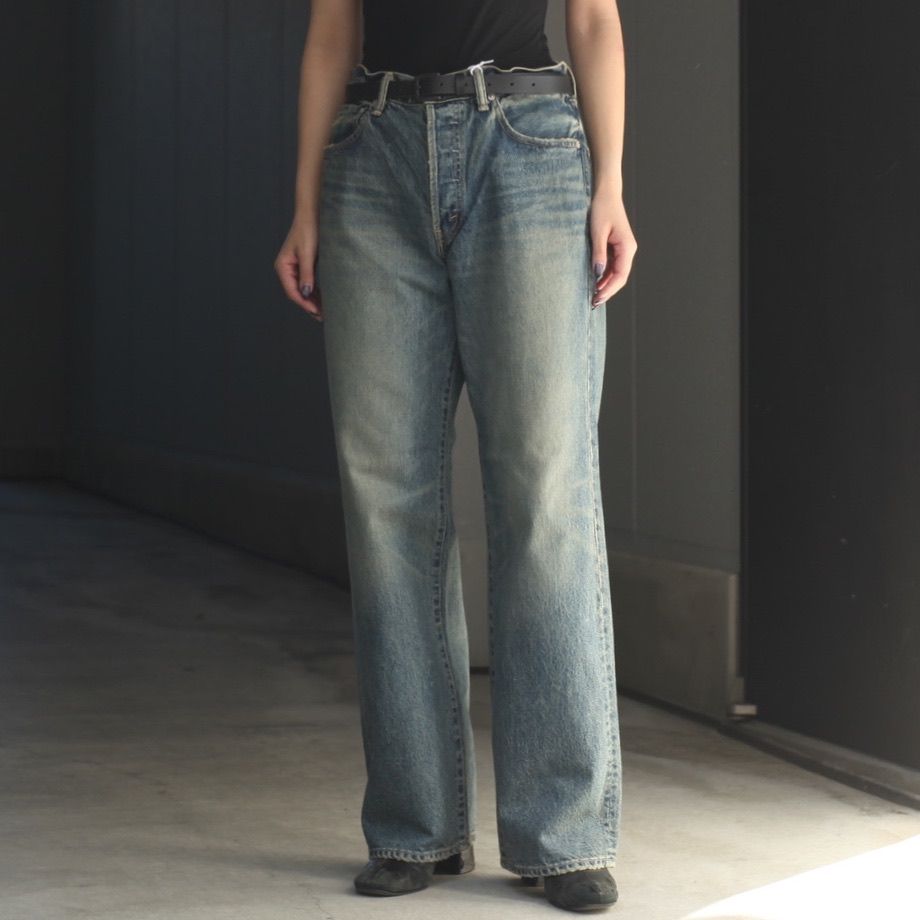 【残りわずか】Straight Vintage Denim Pants