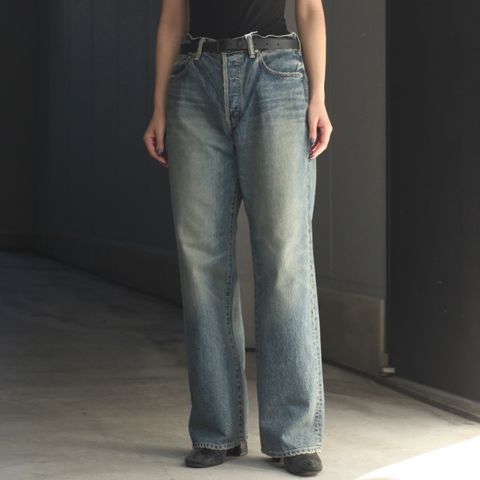 【残りわずか】Straight Vintage Denim Pants