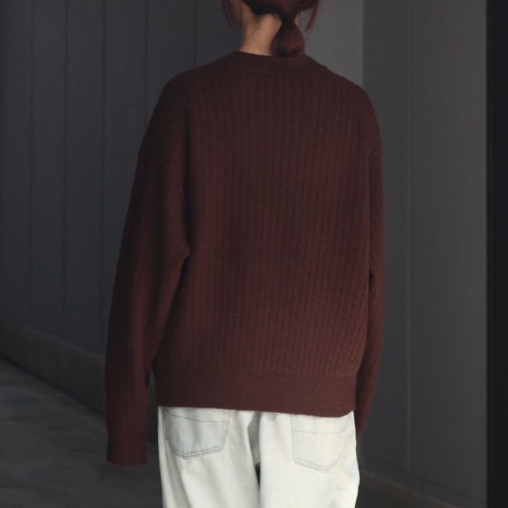 【残り一点】WO/CA Rib Pullover