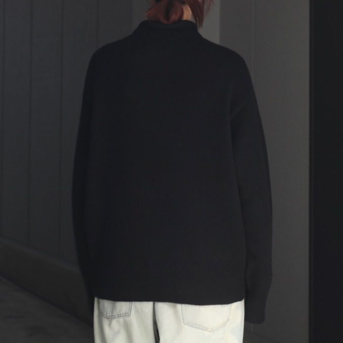 【残り一点】Cashmere Wholegarment Turtleneck Sweater