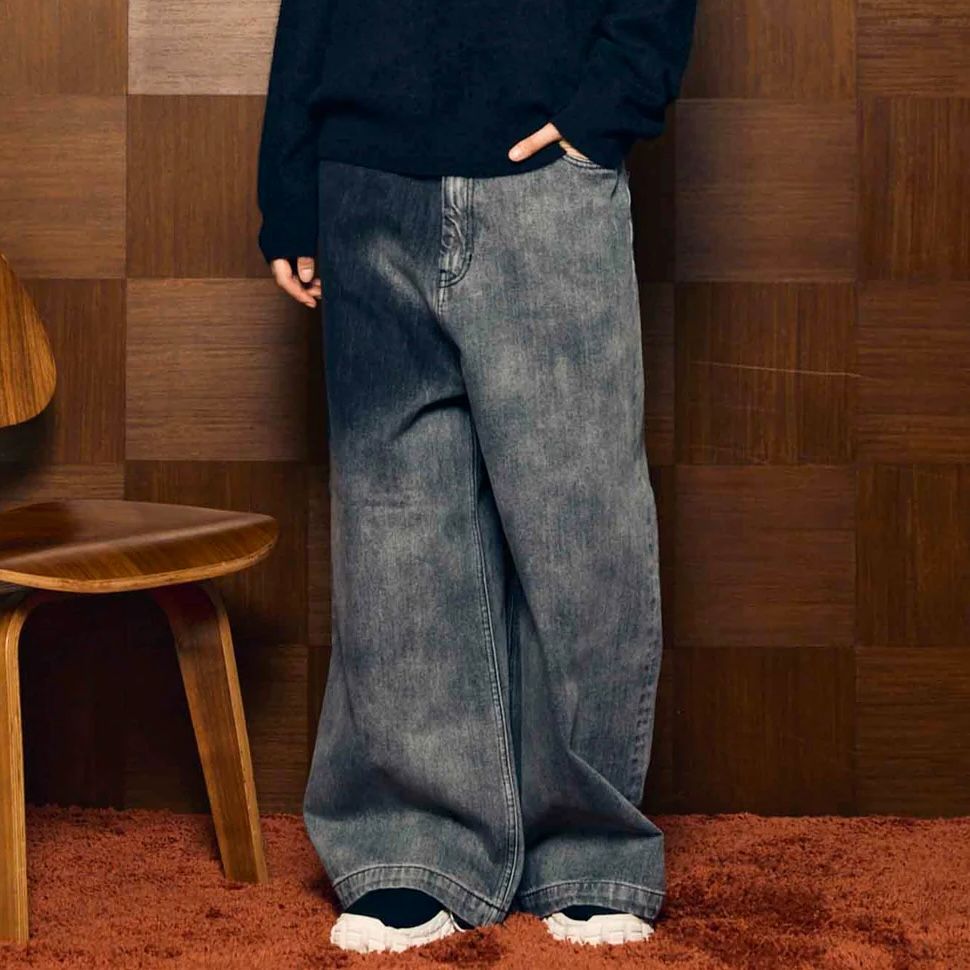 【残り一点】Hyper Wide Denim Buggy Pants