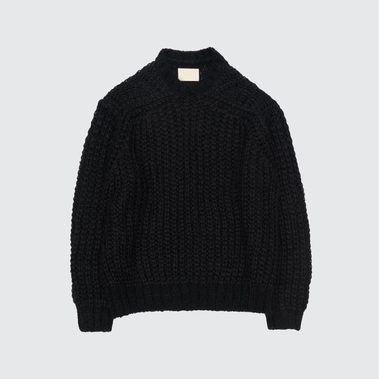 【残り一点】Mohair Silk Big Rib Crewneck