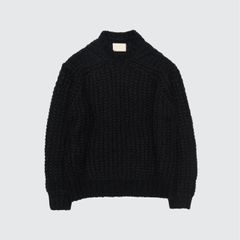 【残り一点】Mohair Silk Big Rib Crewneck