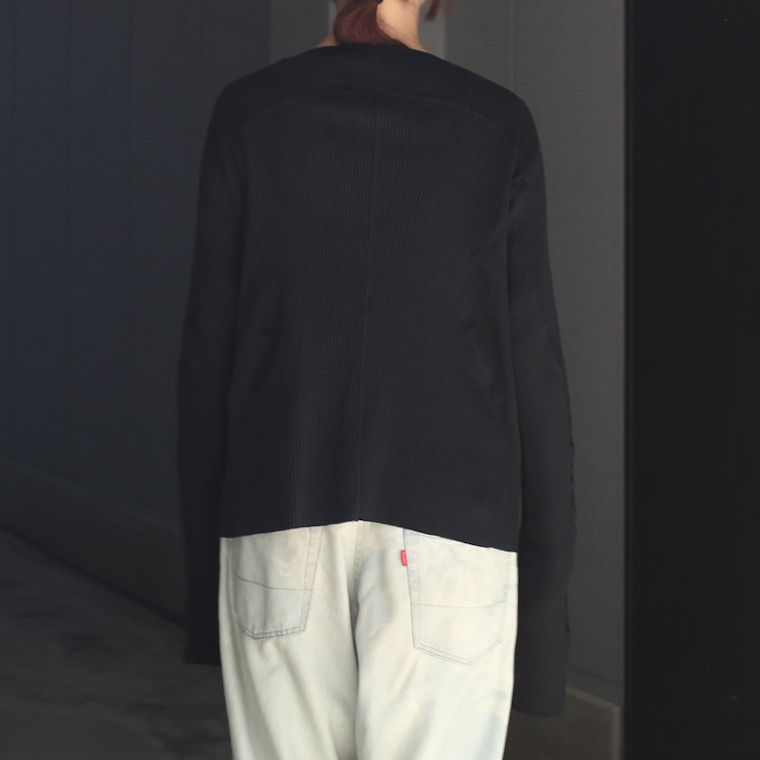 【残りわずか】Panelled Ribbed Long Sleeve T-shirt