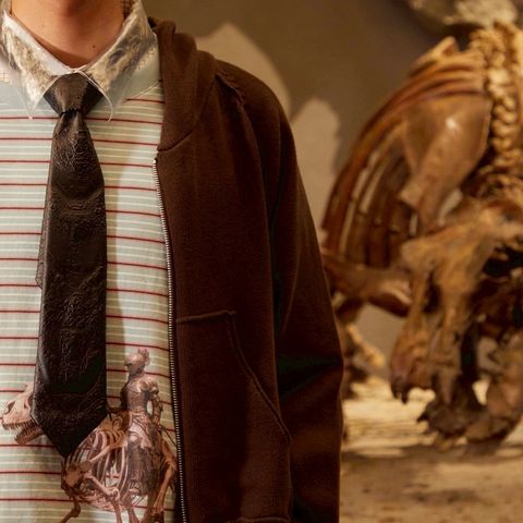 【残りわずか】Doragon Leather Tie