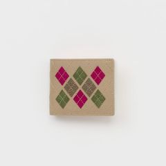 【次回入荷7月中旬予定】Argyle Half Folded Wallet(BEIGE)