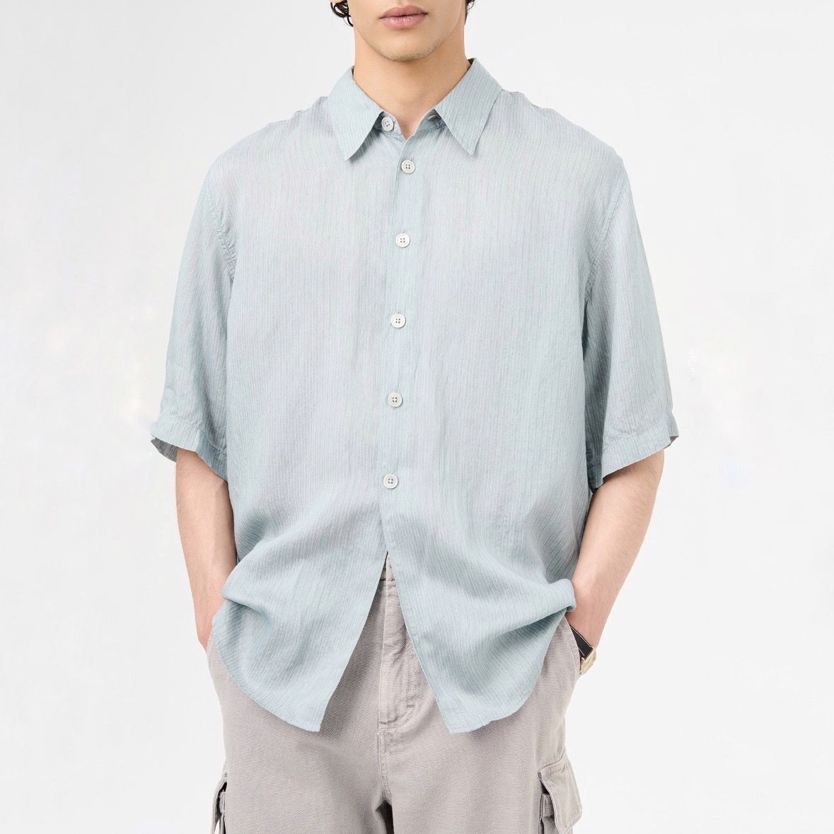 送料・関税込 ★OUR LEGACY★ ビヨンド シャツ ショートスリーブ OUR LEGACY - 【残り一点】Beyond Shirt Short Sleeve | ACRMTSM