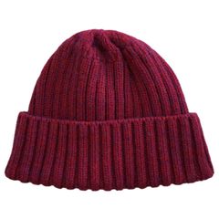 【残りわずか】Wool Rib Knit Cap