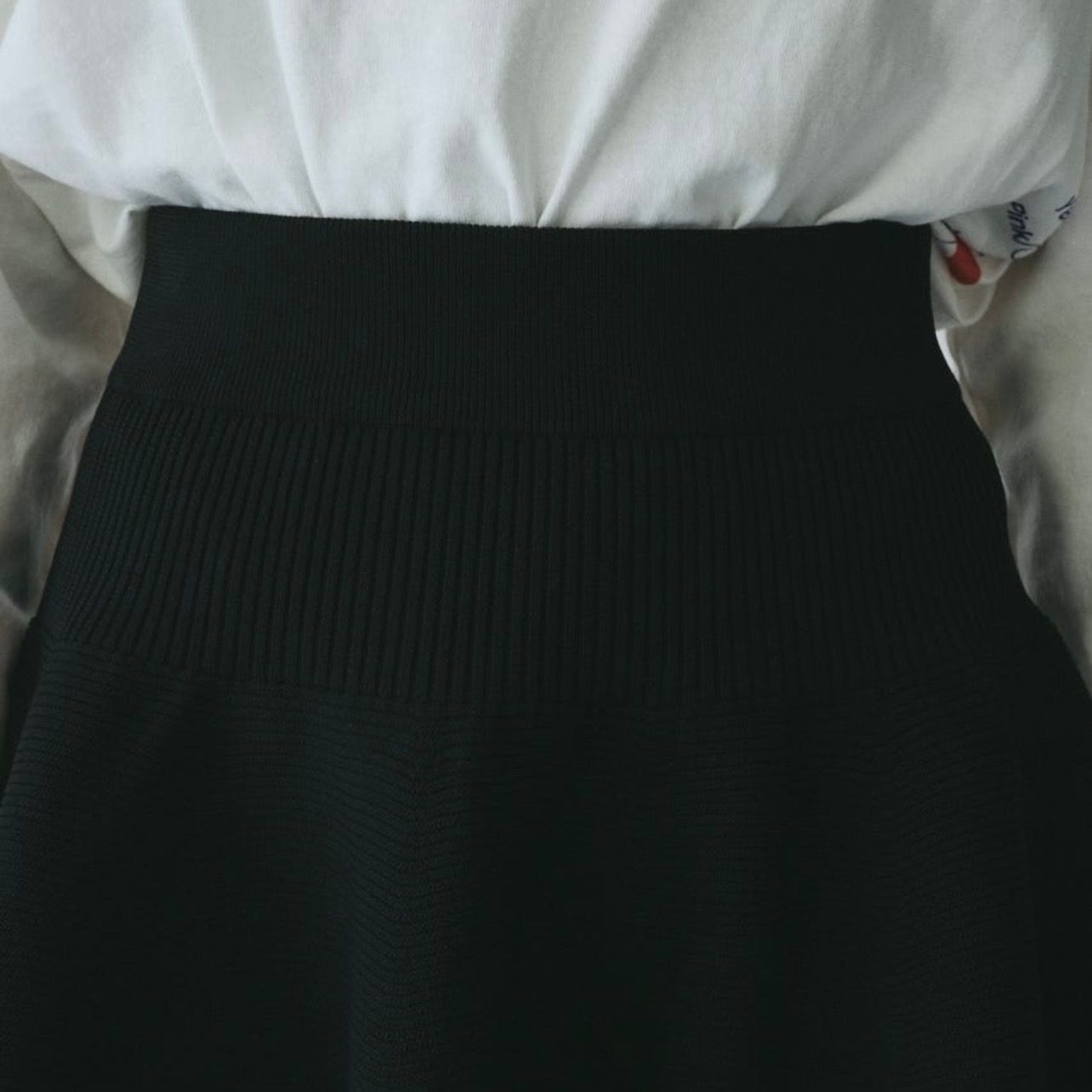 【残り一点】Jersey Volume Knit Skirt