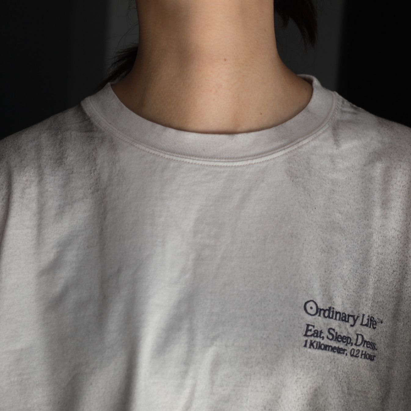 【残り一点】Washed Ordinary L/S Tee