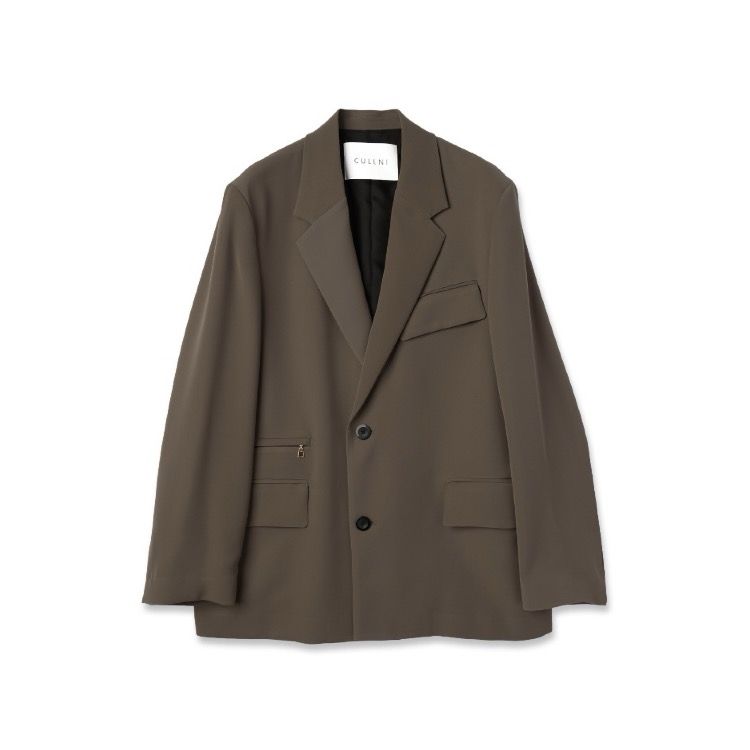 25SS完売CULLNI 〈別注〉 DOUBLE ZIP JKT新品未使用タグ付 別注〉DOUBLE ZIP JACKET | CULLNI