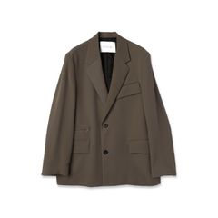【残り一点】Double Cloth Twill Zip Pocket Tailored Jacket