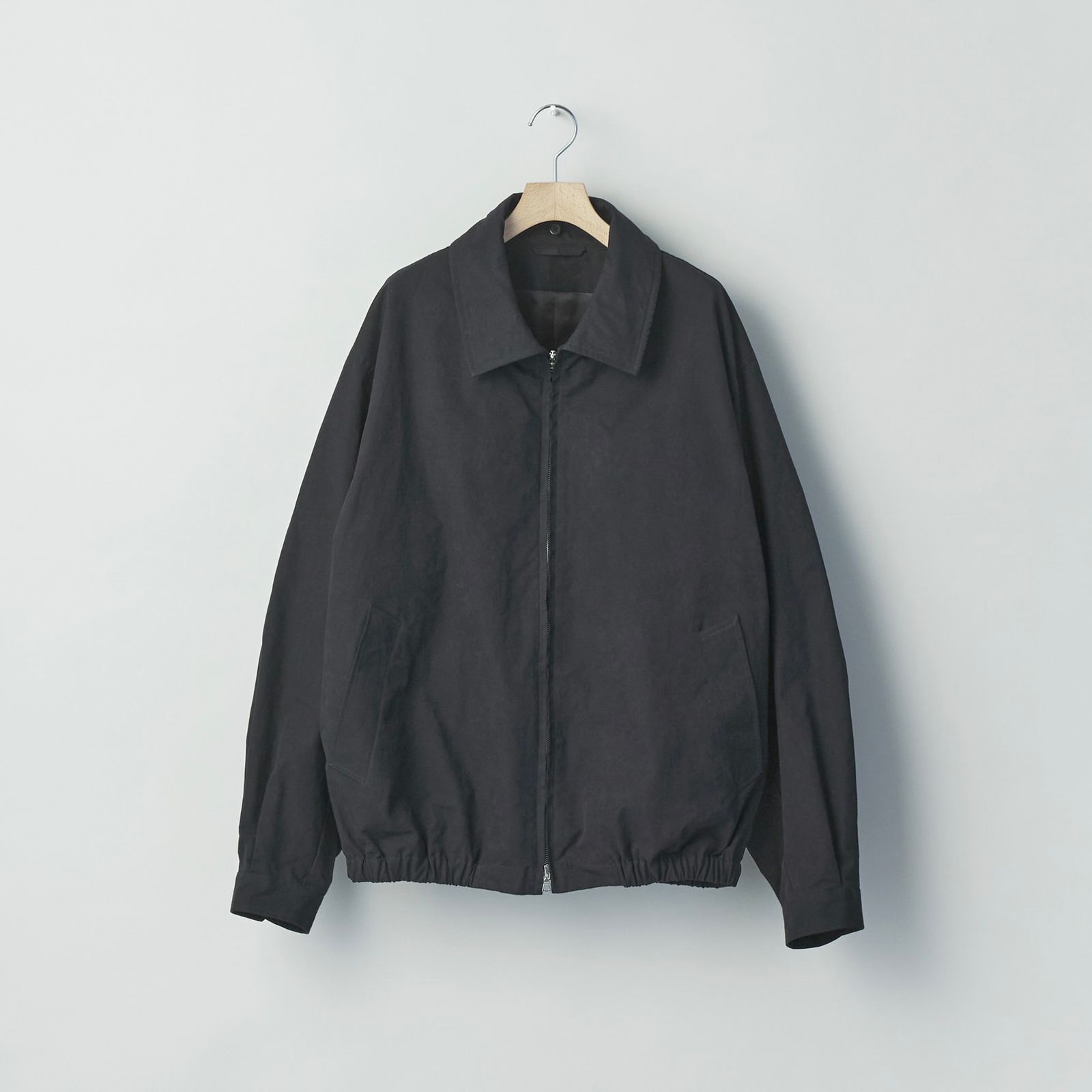【残りわずか】Detachable Collar Resin Finish Cotton Jacket