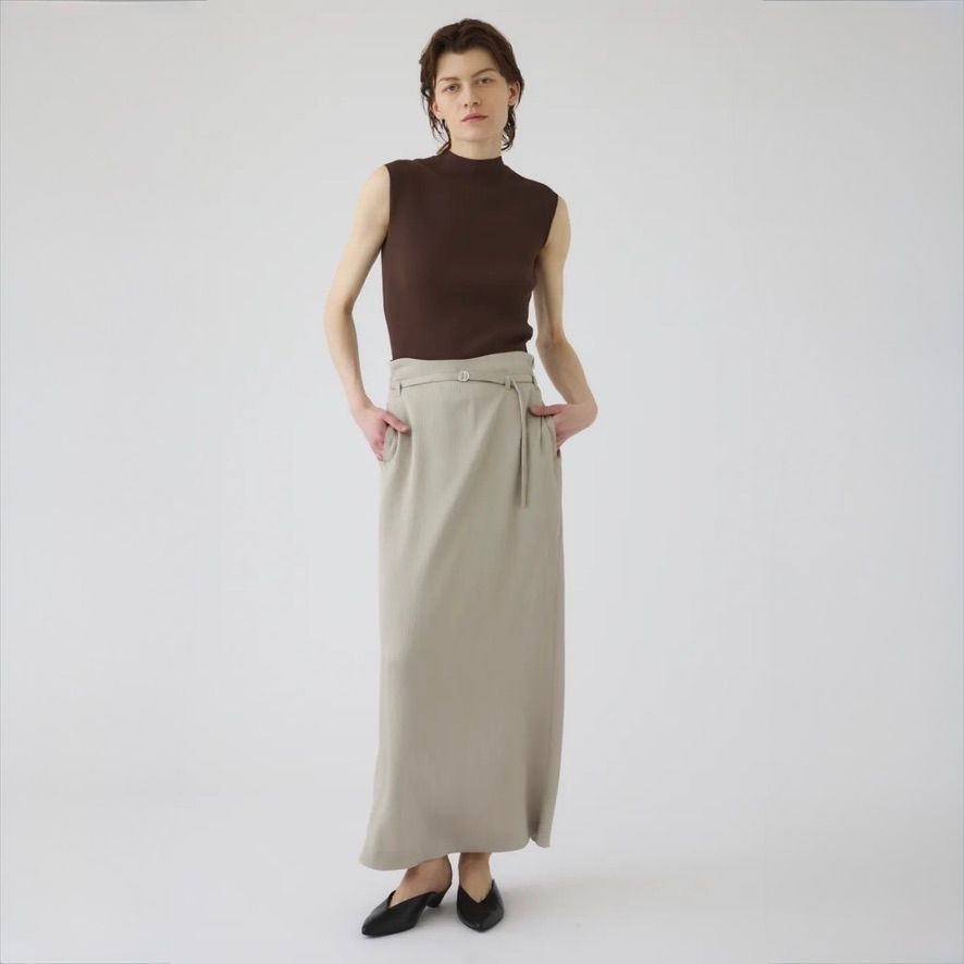 【残り一点】Washable Basic N/S Knit