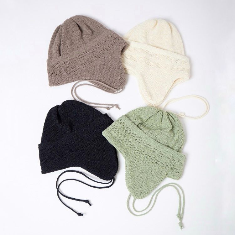 【残り一点】Summer Ear Knit Cap