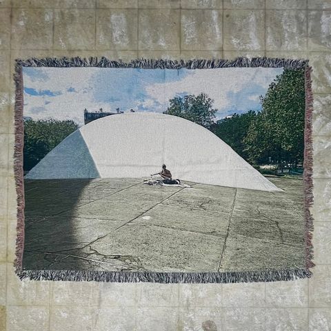 【残り一点】Niemeyer White Dome Blanket