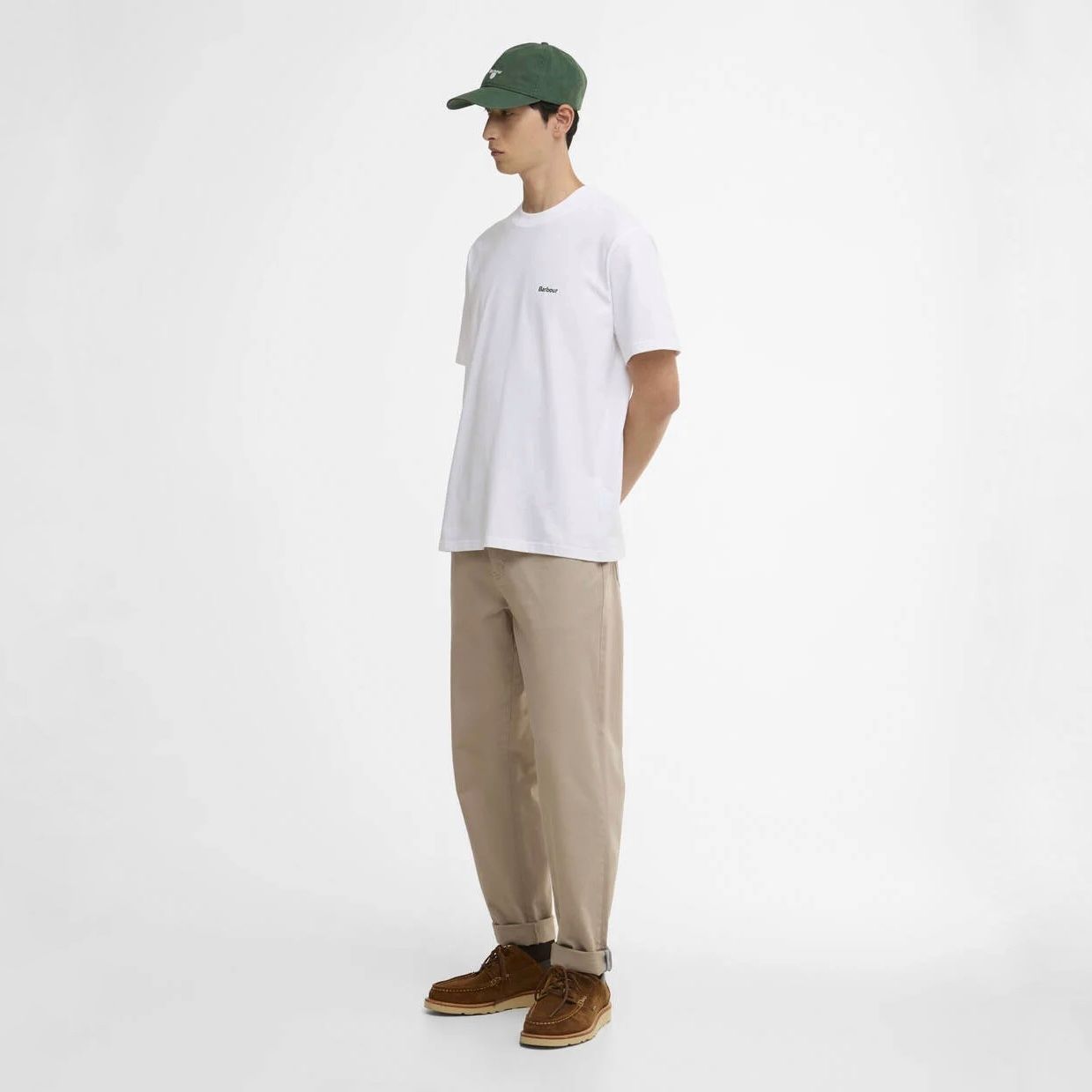 【残り一点】Barbour Dalton Logo OS T-Shirt