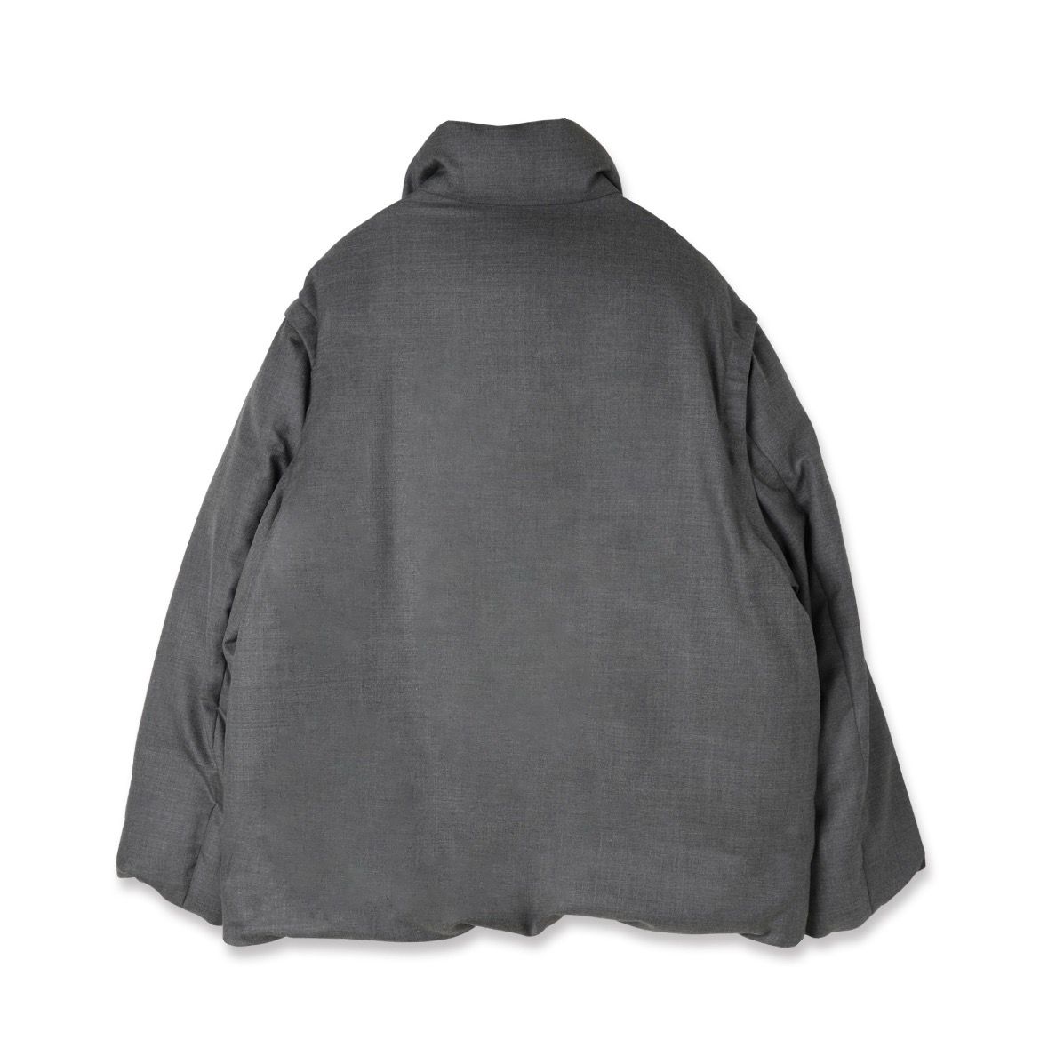【残り一点】High Count Twill Removable Sleeves Down Jacket