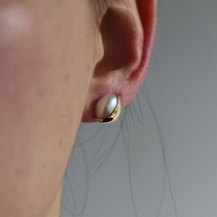 【残り一点】Baroque Pearl Earrings(両耳用）