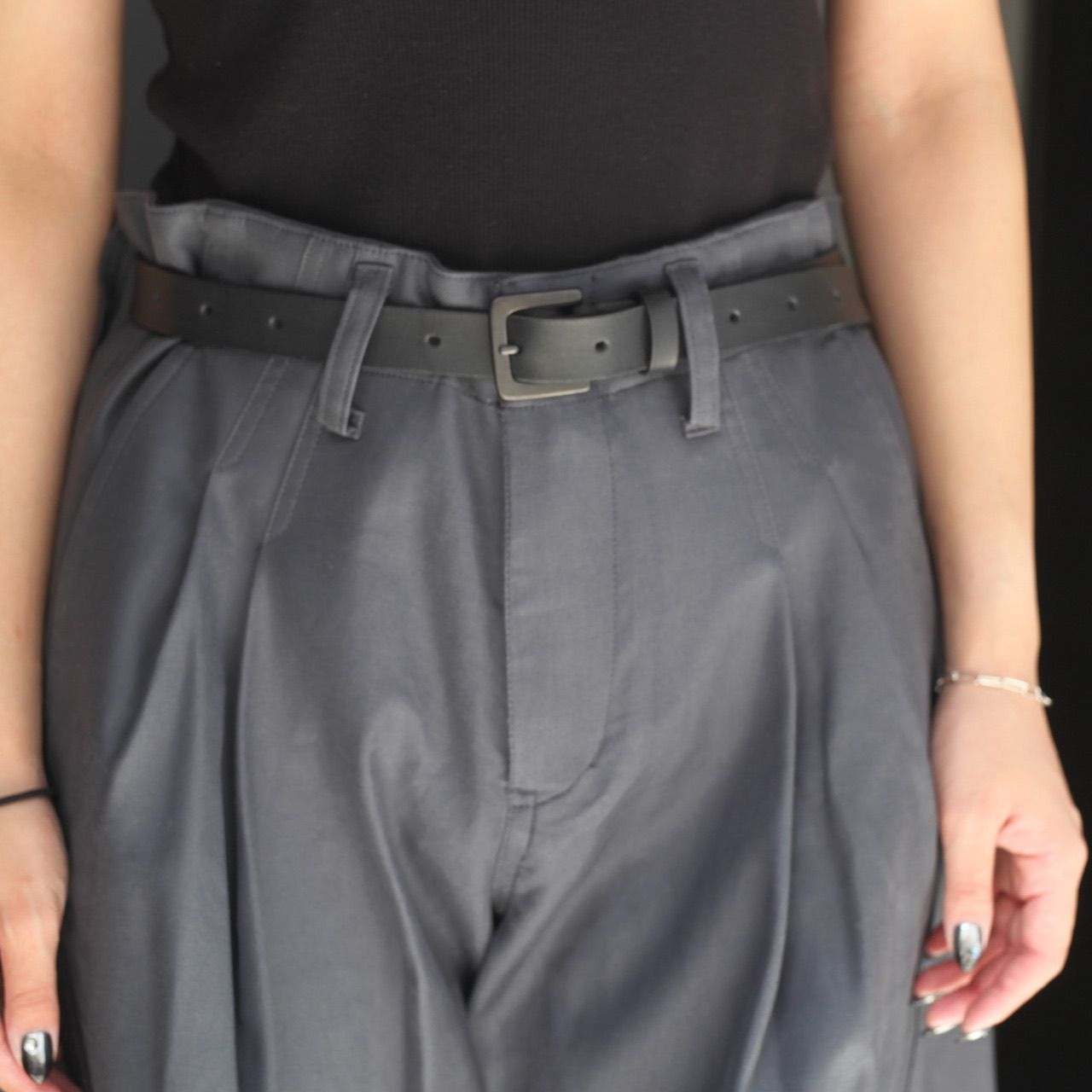 【残り一点】2Tucked Twisted Trousers