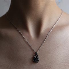 【お取り寄せ注文可能】Stamp Drop Pendant(SILVER)