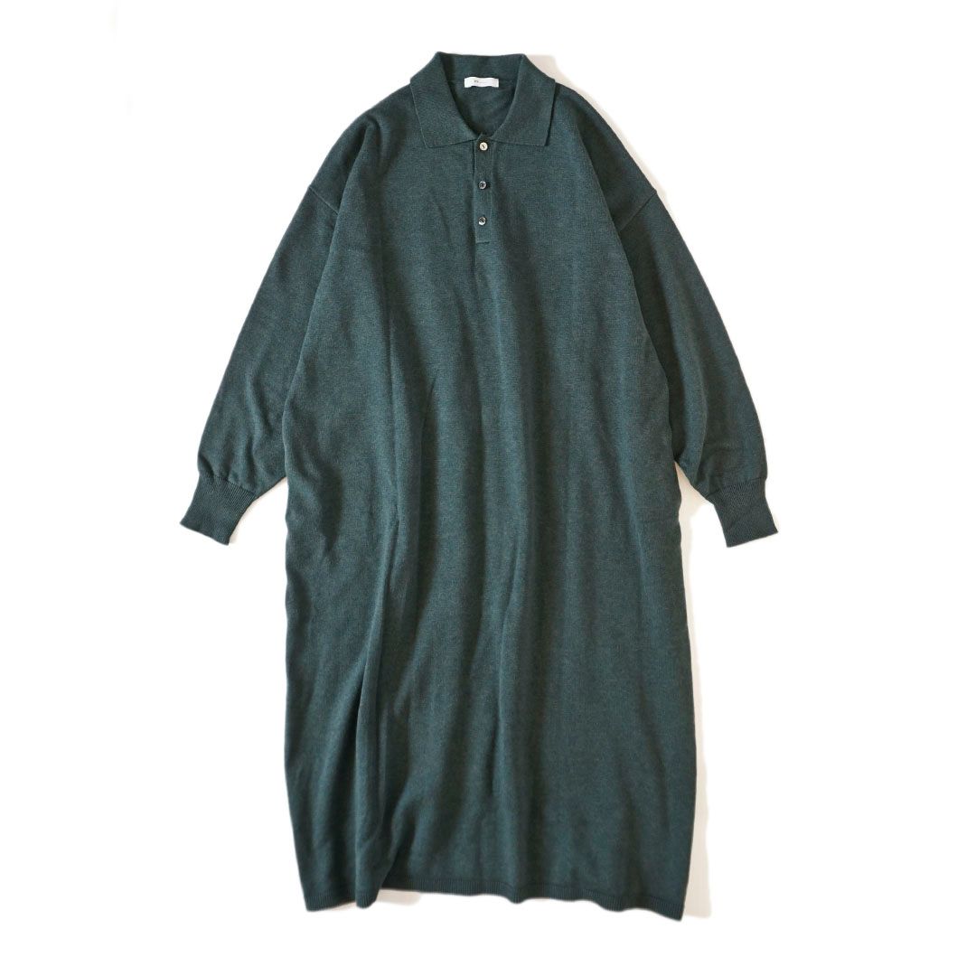 MY___ - 【残り一点】Knit Polo Onepiece | ACRMTSM ONLINE STORE