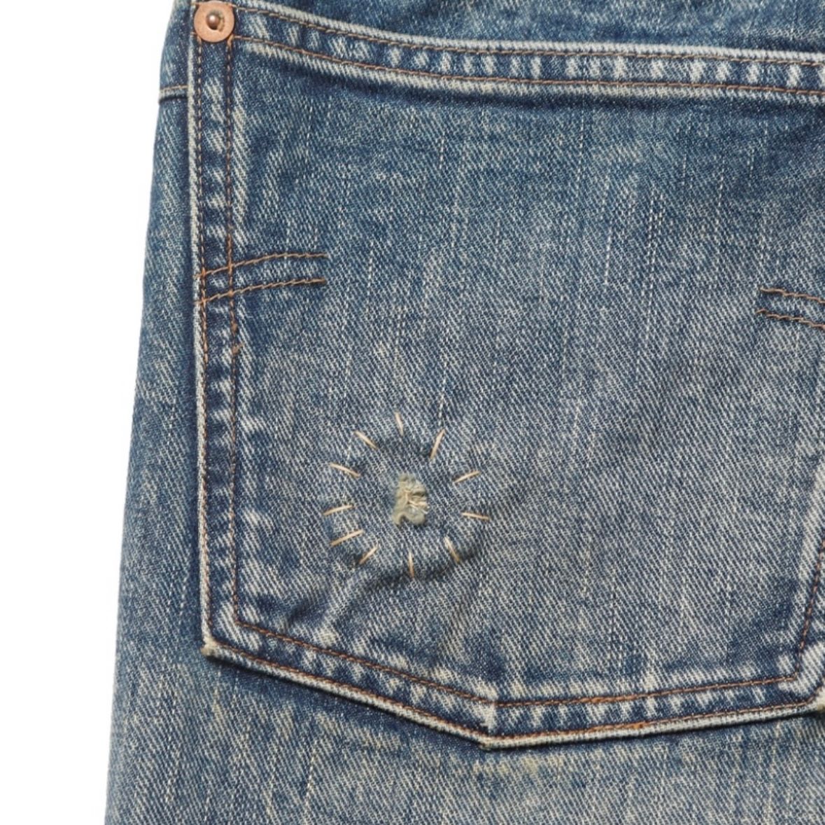 【残り一点】Stratum Denim Pants Flared Cut