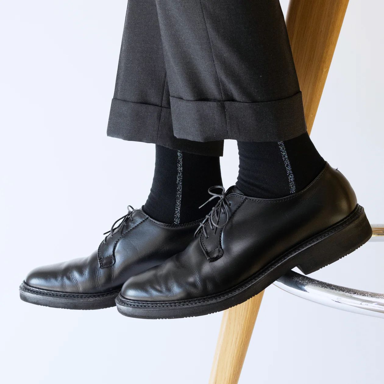 【残り一点】Line Socks(ラメ)