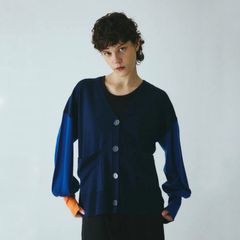 【残り一点】Bicolor Knit Cardigan