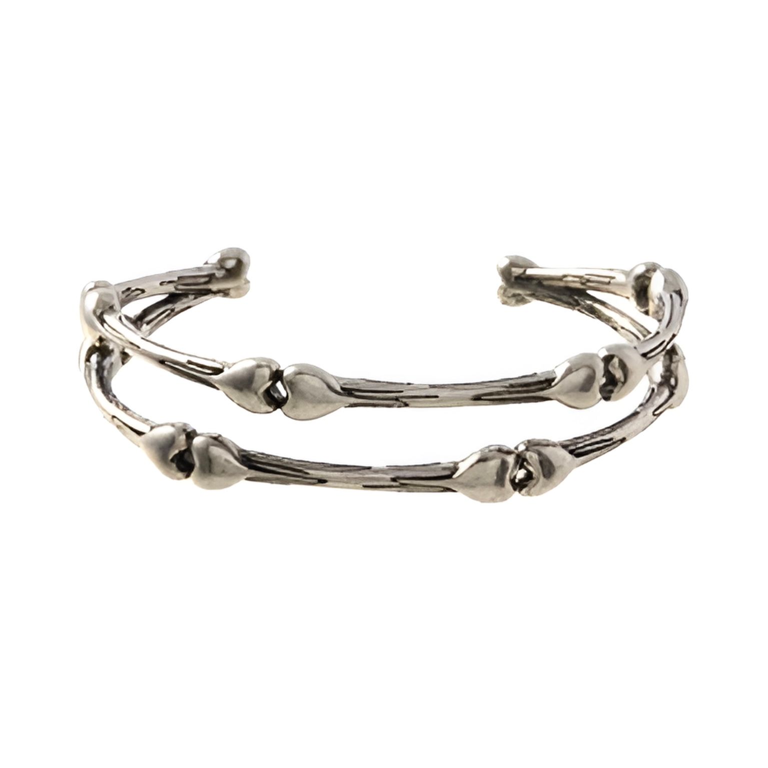 【残り一点】Bones And Blood Bracelet(SILVER)