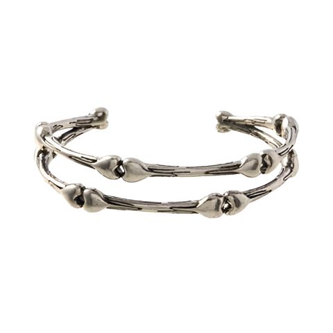 【残り一点】Bones And Blood Bracelet(SILVER)