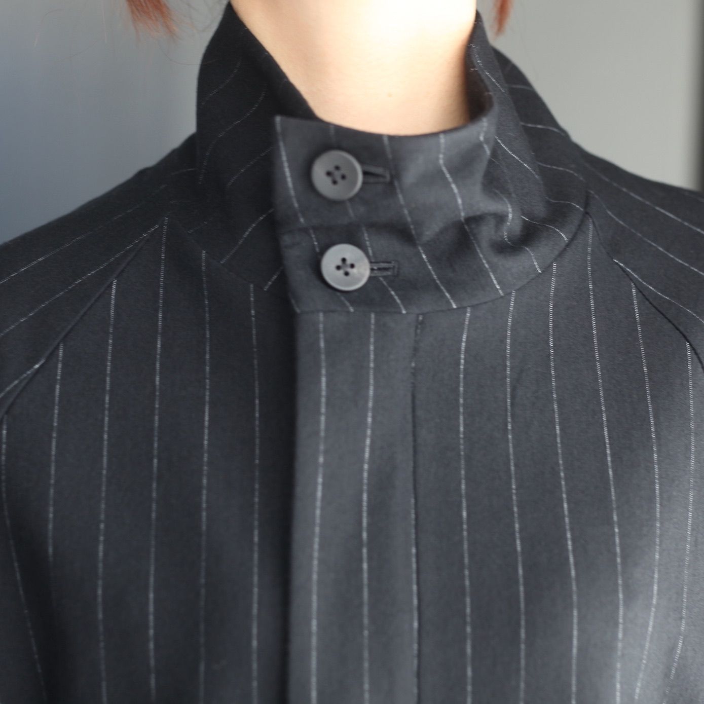 【残り一点】36G Wool Stripe Blouson