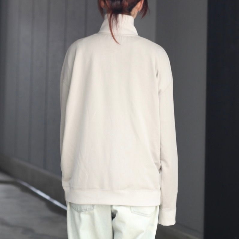 【残り一点】28G Cupro Zip Sweat